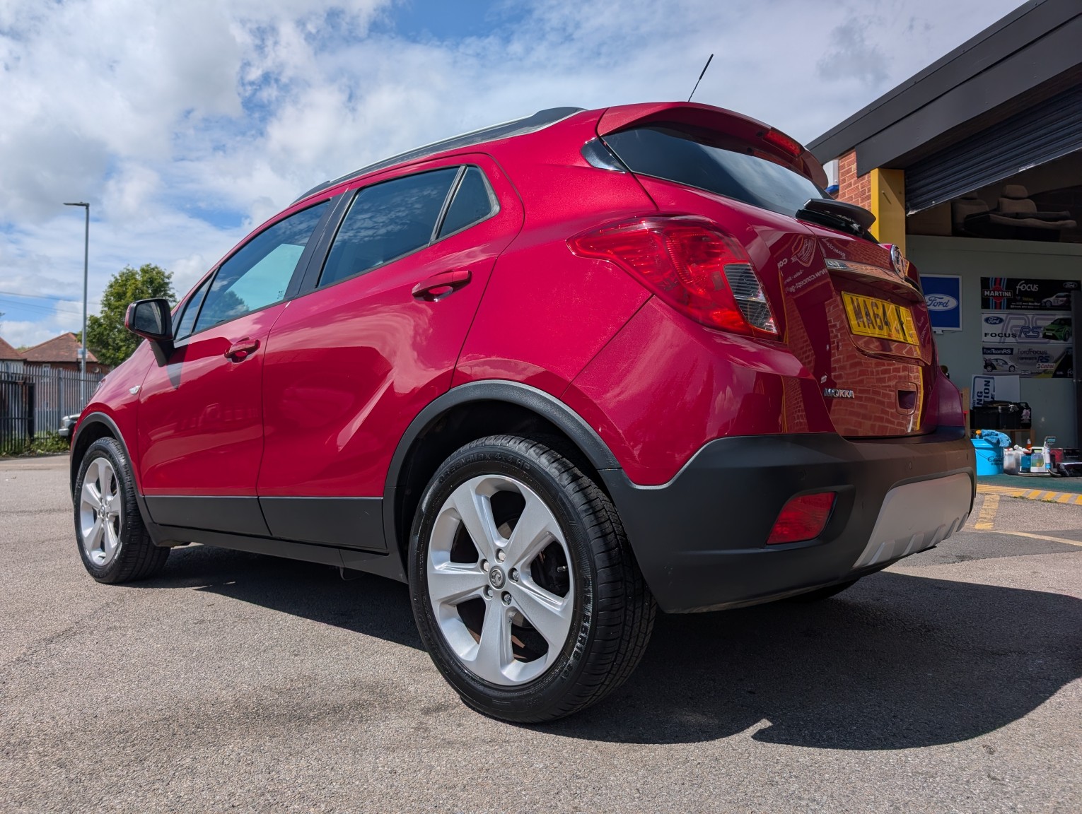 2014 Vauxhall MOKKA 1.6 Exclusiv, exterior view 2