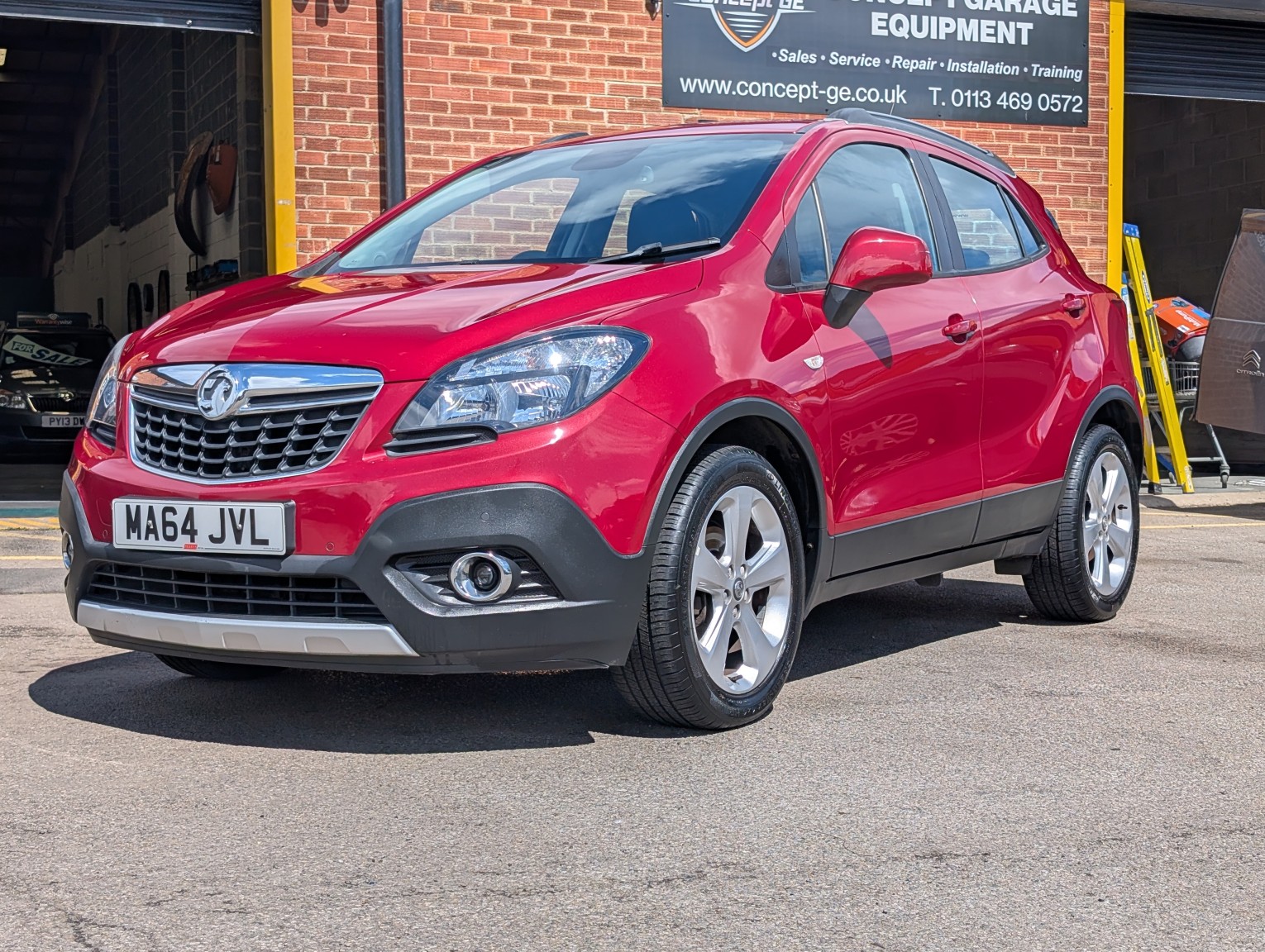 2014 Vauxhall MOKKA 1.6 Exclusiv, exterior view 3