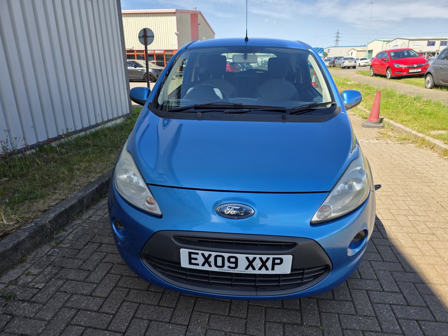2009 Ford KA 1.2 Zetec, exterior view 4