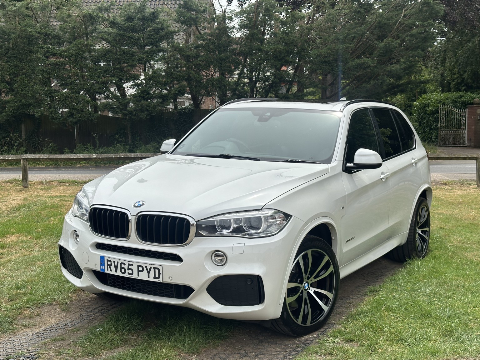 2015 BMW X5 3.0 X5 xDrive30d M Sport, exterior view 2