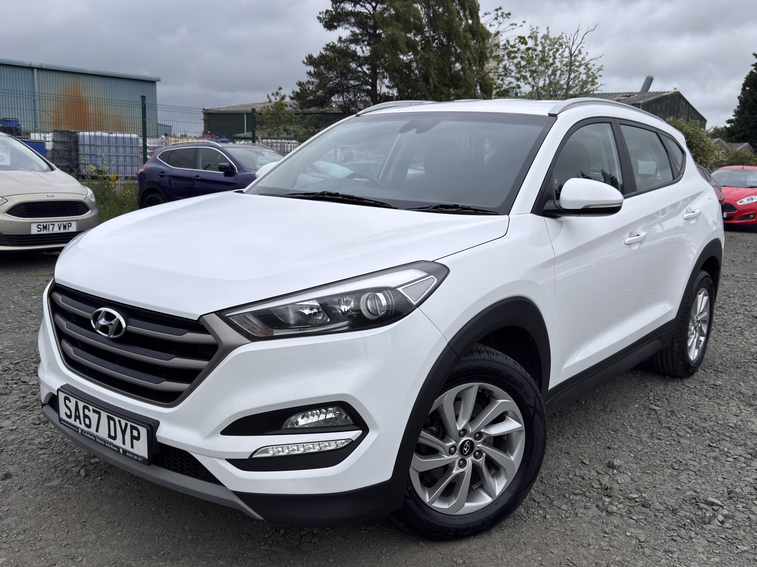2017 Hyundai TUCSON 1.7 TUCSON SE NAV 1.7 D 116PS BD +FSS, exterior view 3