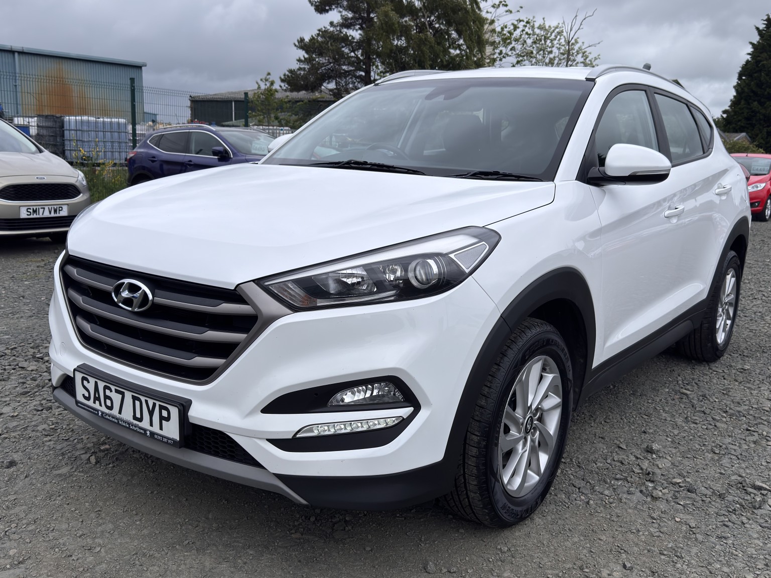 2017 Hyundai TUCSON 1.7 TUCSON SE NAV 1.7 D 116PS BD +FSS, exterior view 4