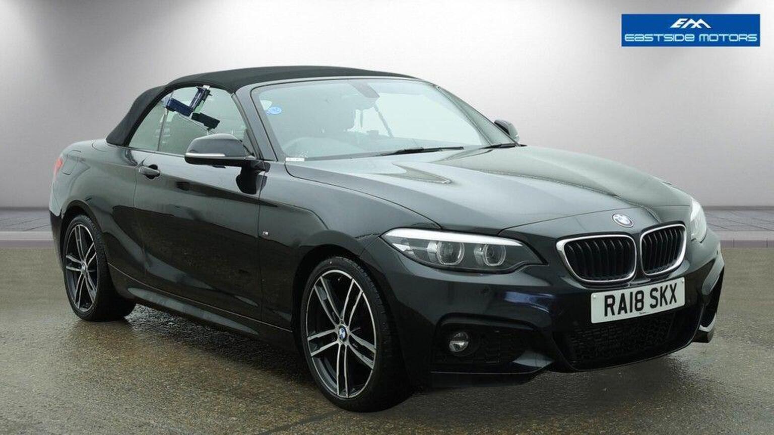 2018 BMW 2 SERIES 2.0 218d M Sport Auto Euro 6 (s/s) 2dr, exterior view 2