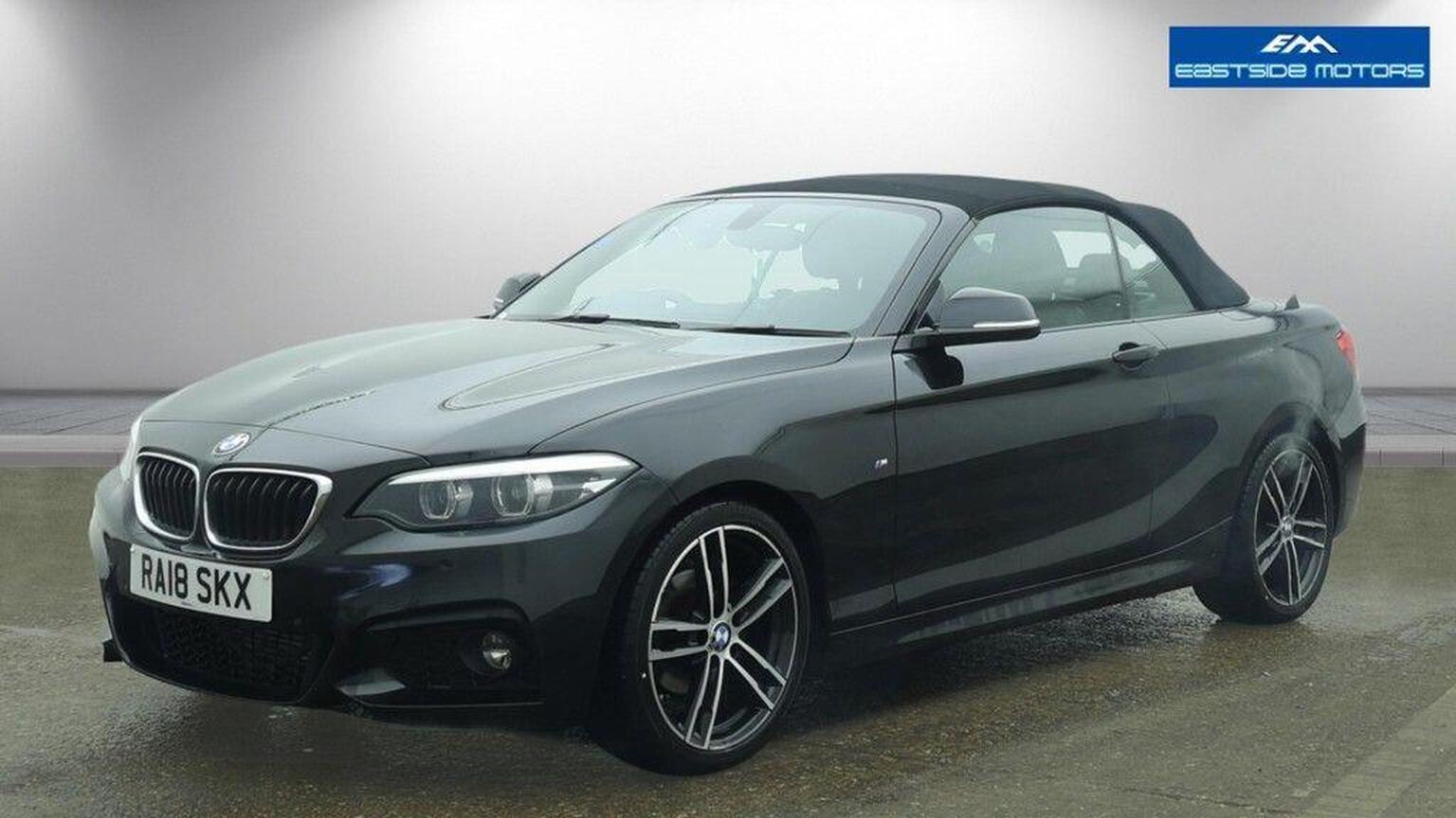 2018 BMW 2 SERIES 2.0 218d M Sport Auto Euro 6 (s/s) 2dr, exterior view 3