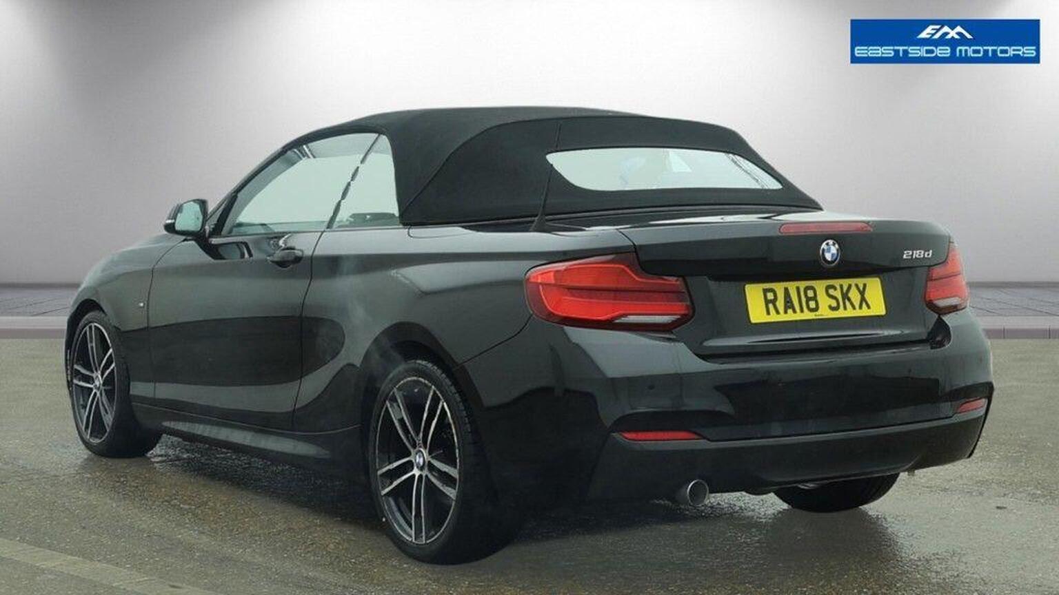 2018 BMW 2 SERIES 2.0 218d M Sport Auto Euro 6 (s/s) 2dr, exterior view 4