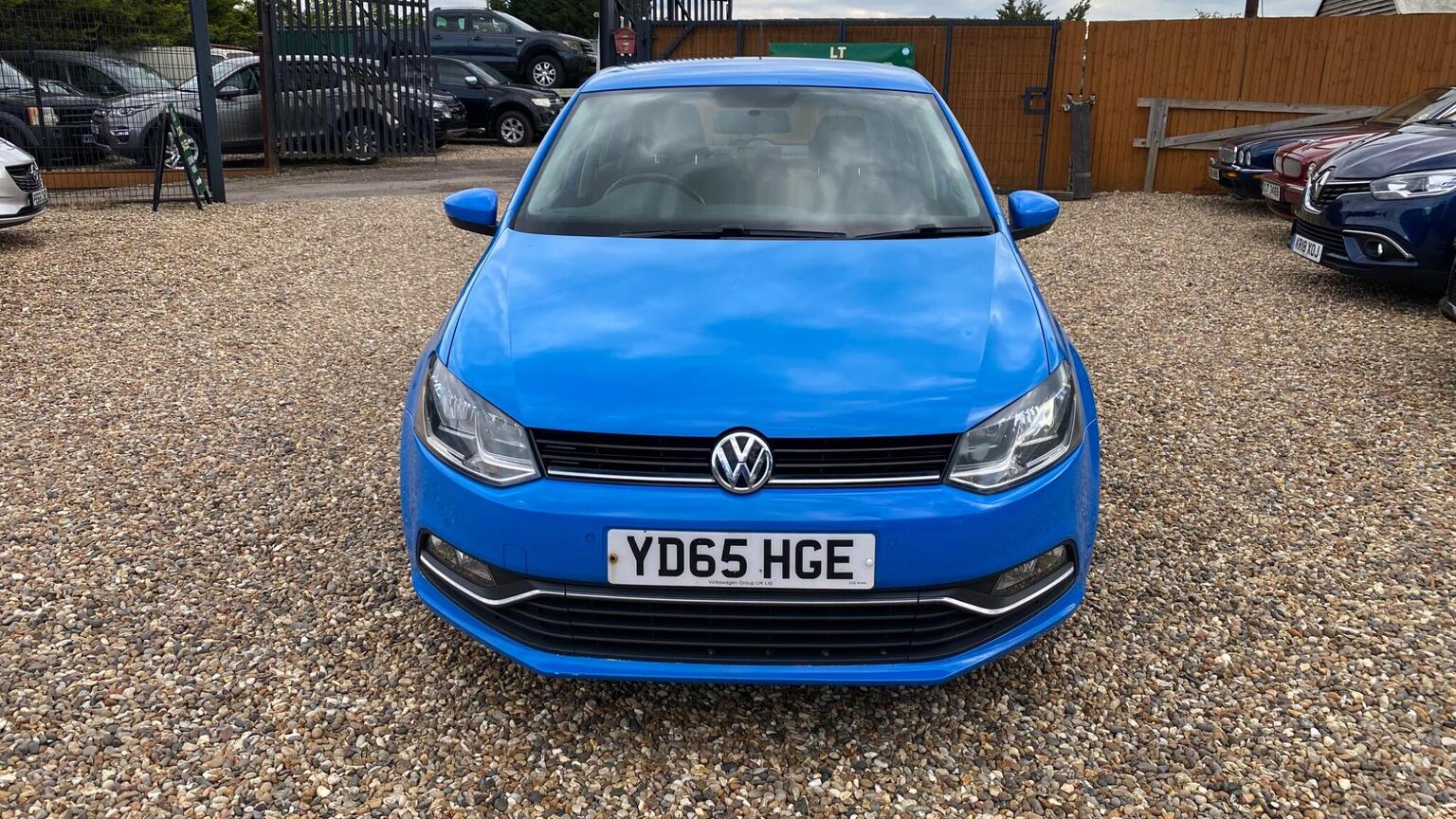 2015 Volkswagen POLO 1.4 TDI BlueMotion Tech SE Euro 6 (s/s) 5dr, exterior view 2