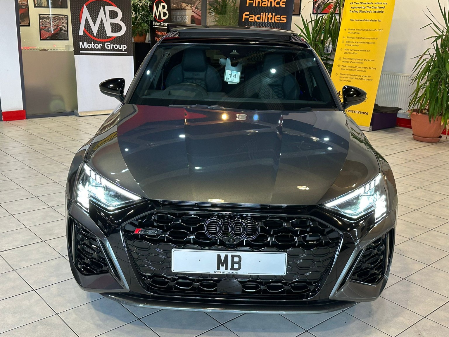 2024 Audi RS3 2.5 TFSI Vorsprung, exterior view 3