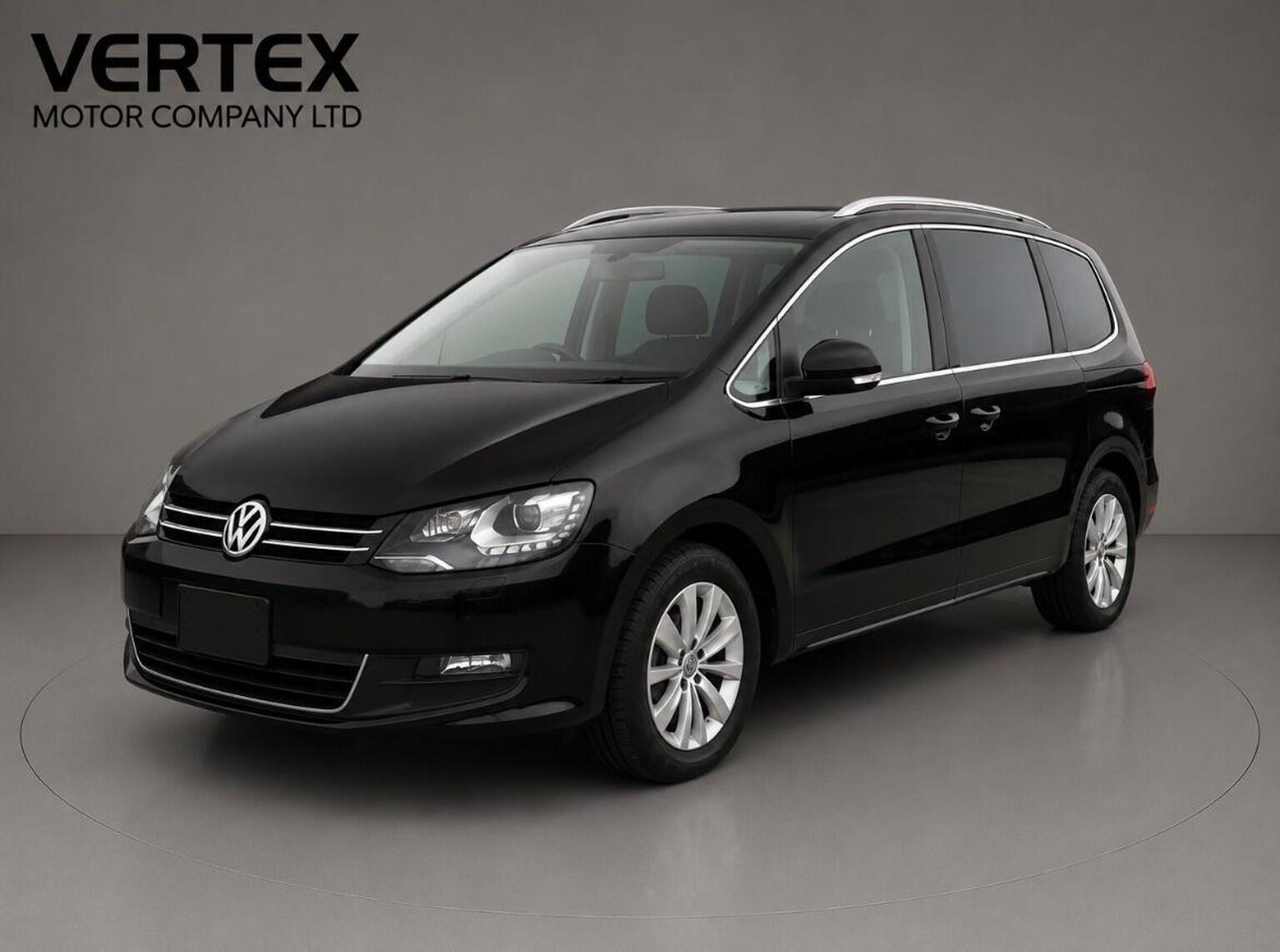 2015 Volkswagen SHARAN 1.4 TSI BlueMotion Tech S DSG Euro 6, exterior view 2