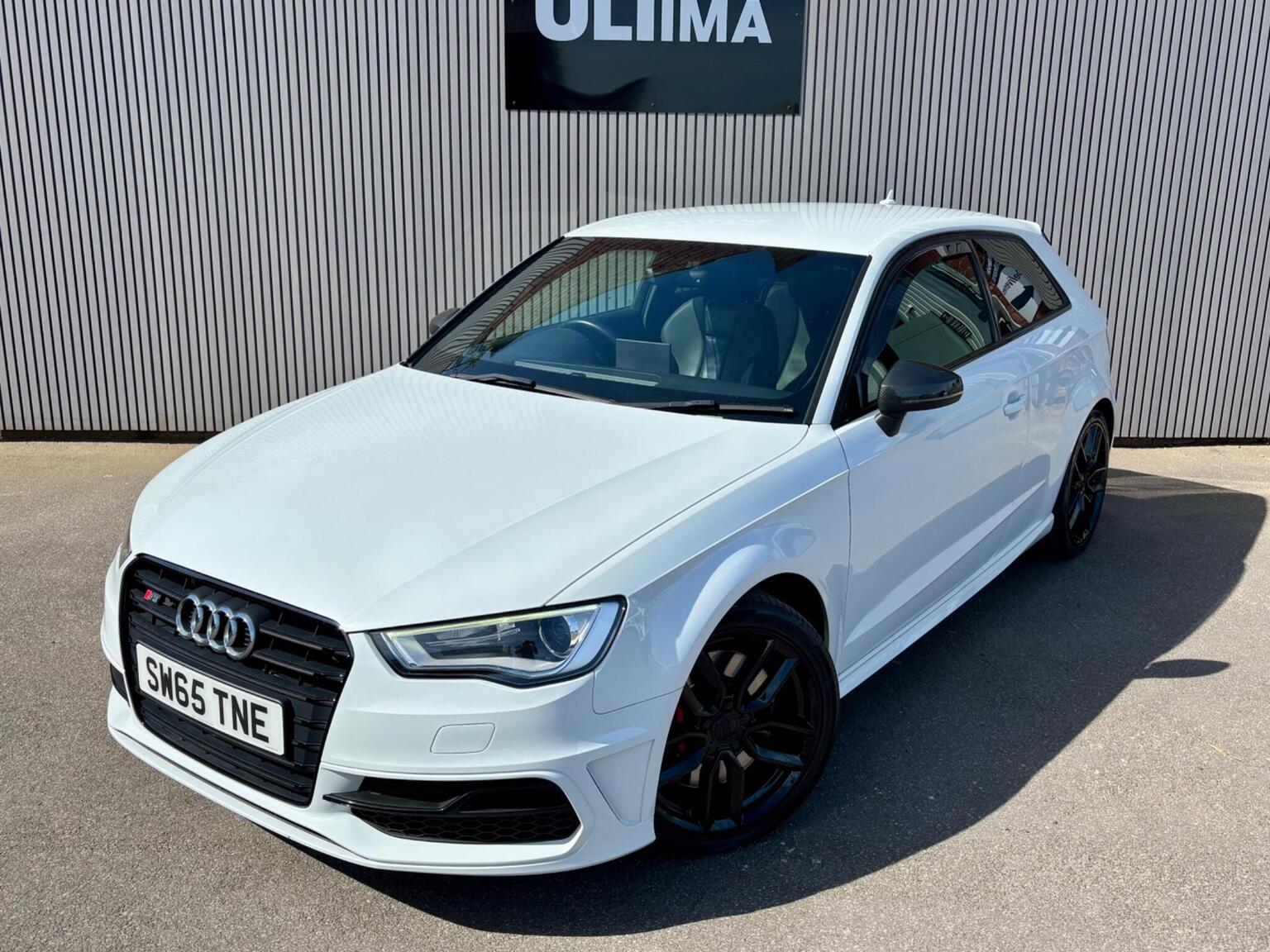 2015 Audi S3 2.0 TFSI S Tronic quattro Euro 6 (s/s) 3dr, exterior view 2