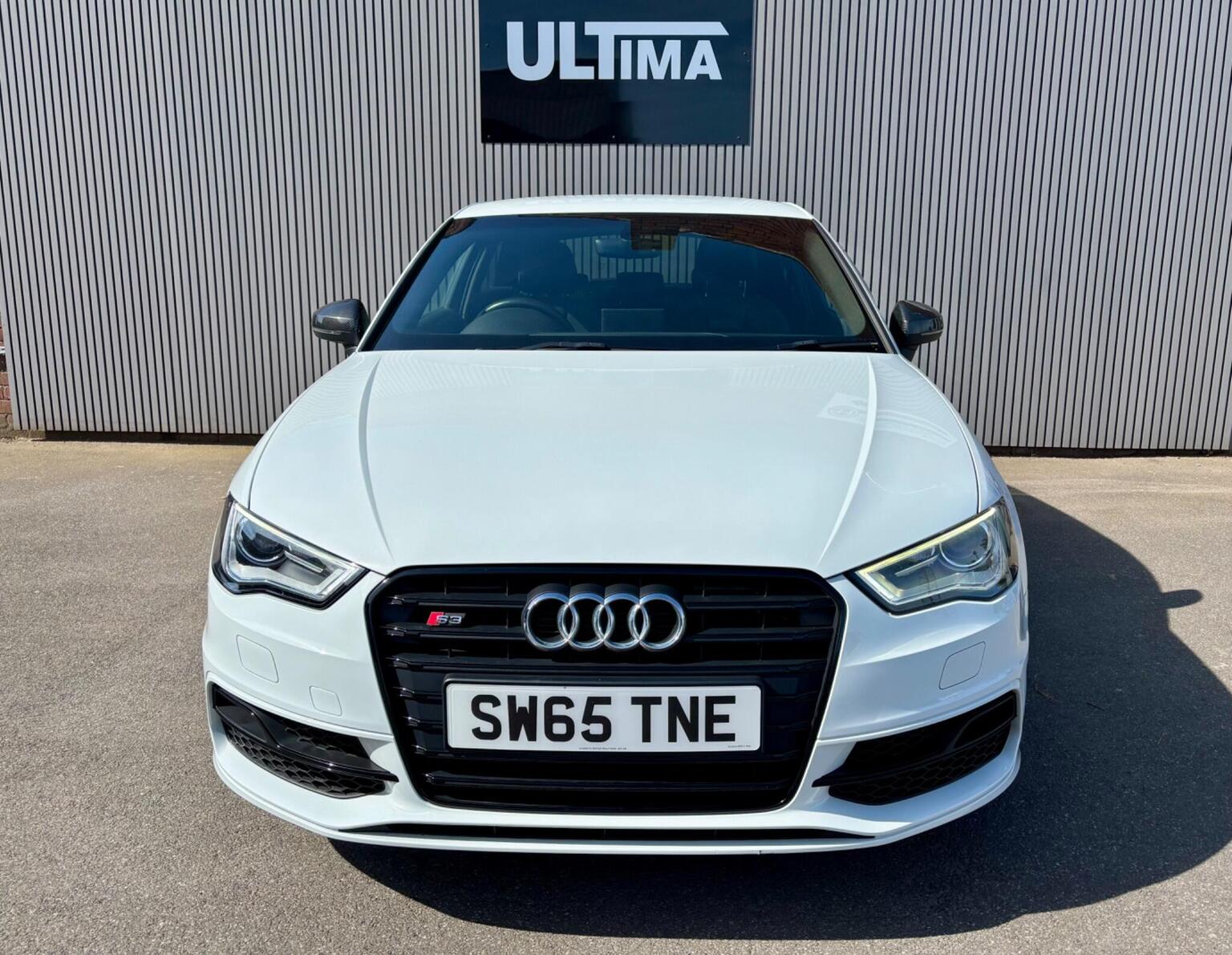 2015 Audi S3 2.0 TFSI S Tronic quattro Euro 6 (s/s) 3dr, exterior view 3