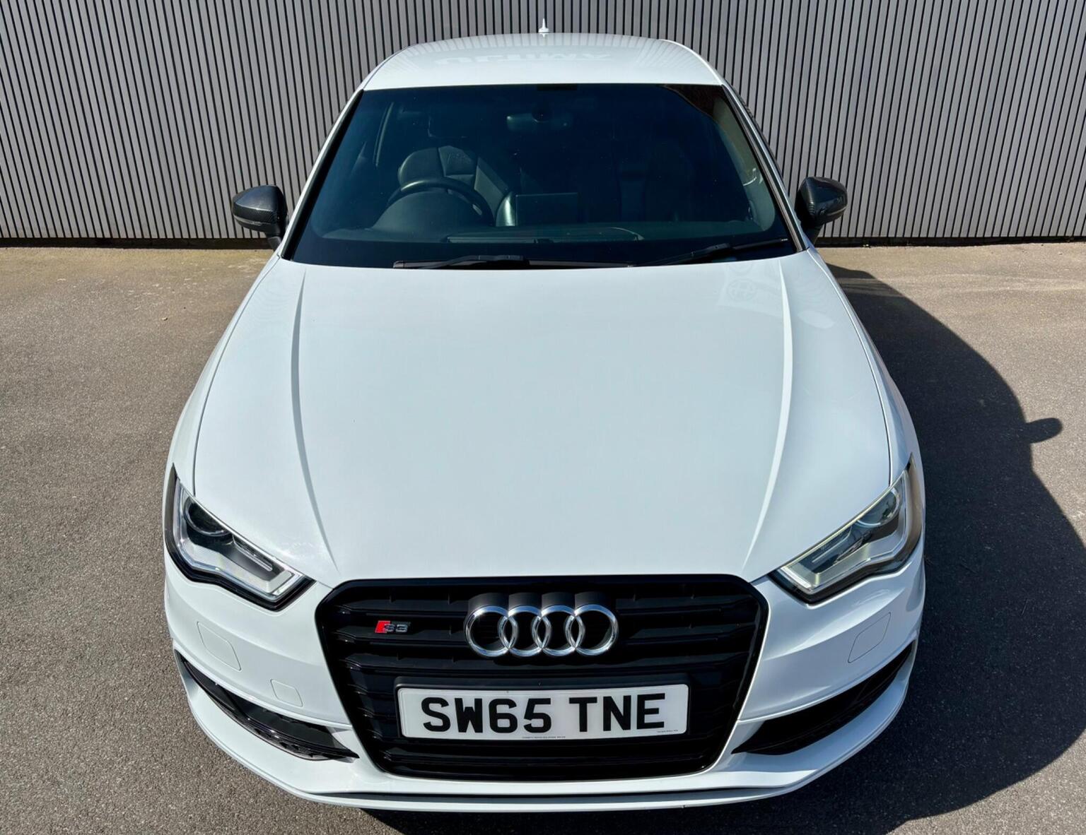 2015 Audi S3 2.0 TFSI S Tronic quattro Euro 6 (s/s) 3dr, exterior view 4