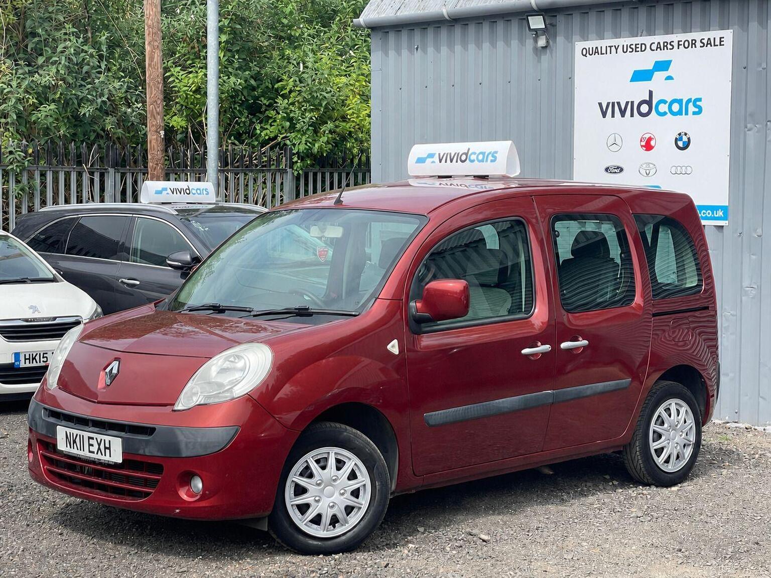 2011 Renault Kangoo 1.5 dCi Expression Euro 5 5dr, exterior view 2
