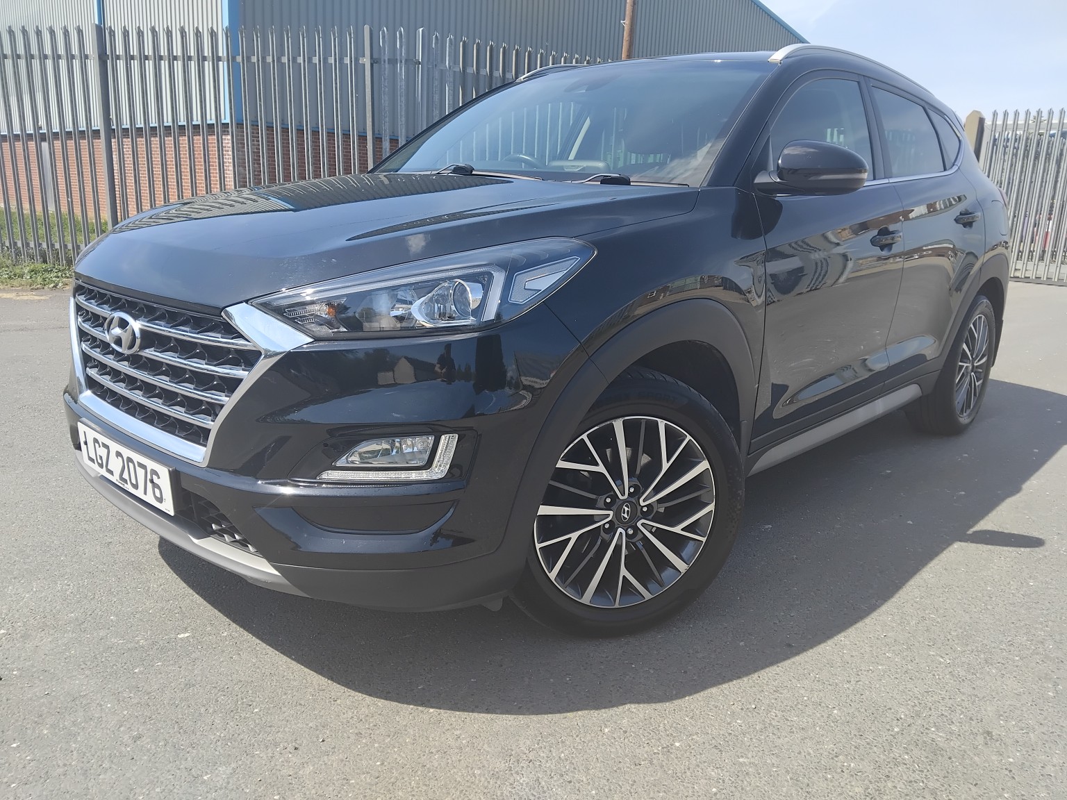 2018 Hyundai TUCSON 1.6 TUCSON PREM 1.6 CRDI DCT MY19, exterior view 3