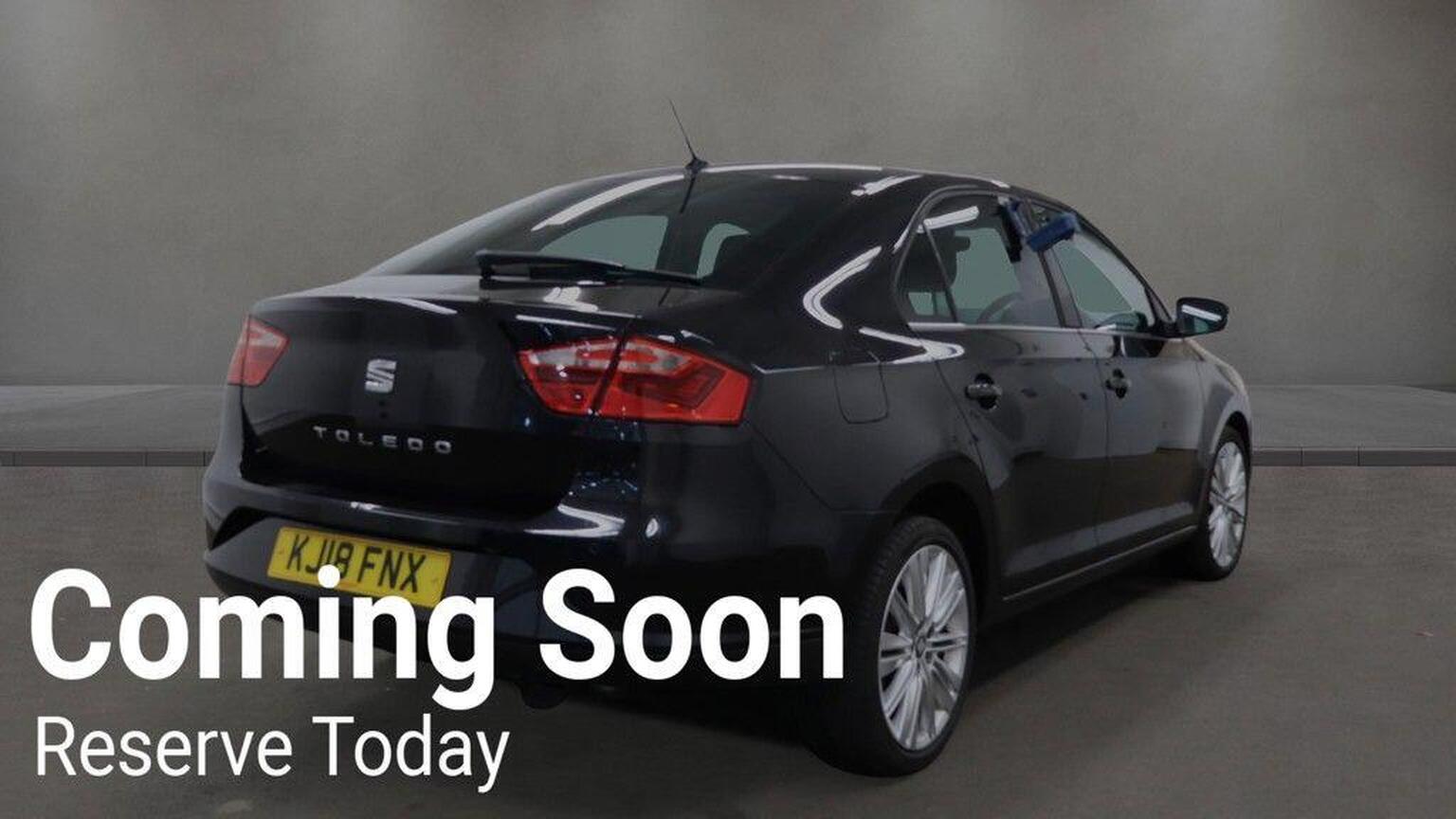 2018 SEAT TOLEDO 1.0 TSI XCELLENCE Euro 6 (s/s) 5dr, exterior view 3
