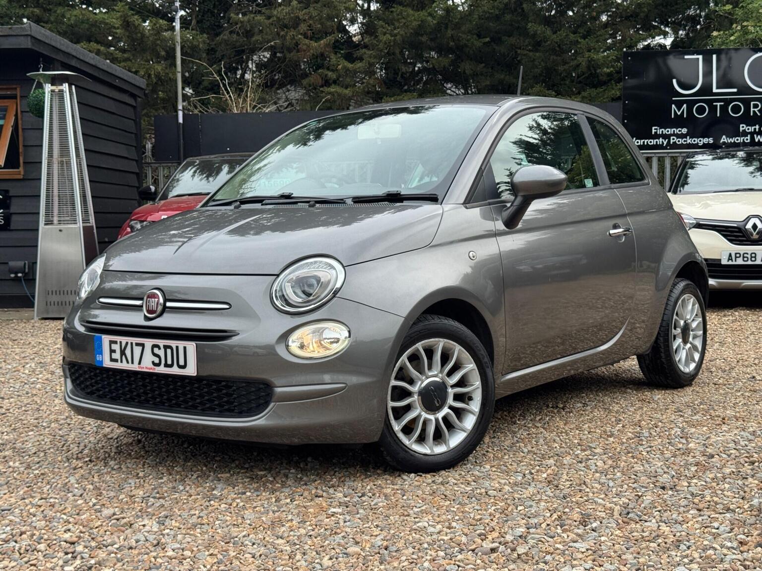 2017 Fiat 500 1.2 ECO Pop Star Euro 6 (s/s) 3dr, exterior view 2