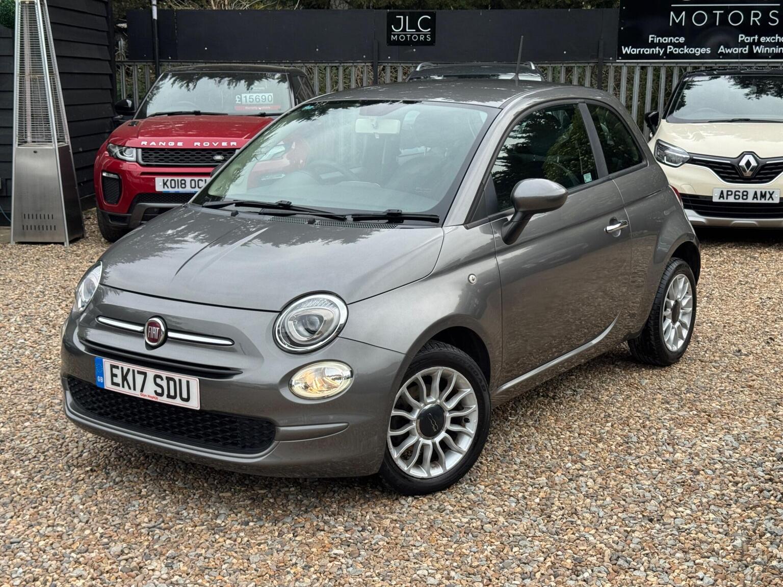 2017 Fiat 500 1.2 ECO Pop Star Euro 6 (s/s) 3dr, exterior view 3