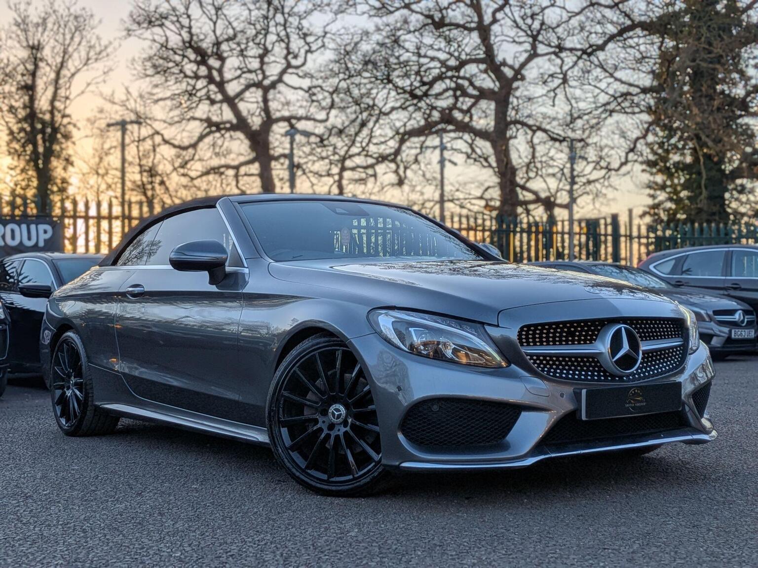 2017 Mercedes-Benz C CLASS 2.1 C220d AMG Line Cabriolet G-Tronic+ Euro 6 (s/s) 2dr, exterior view 3