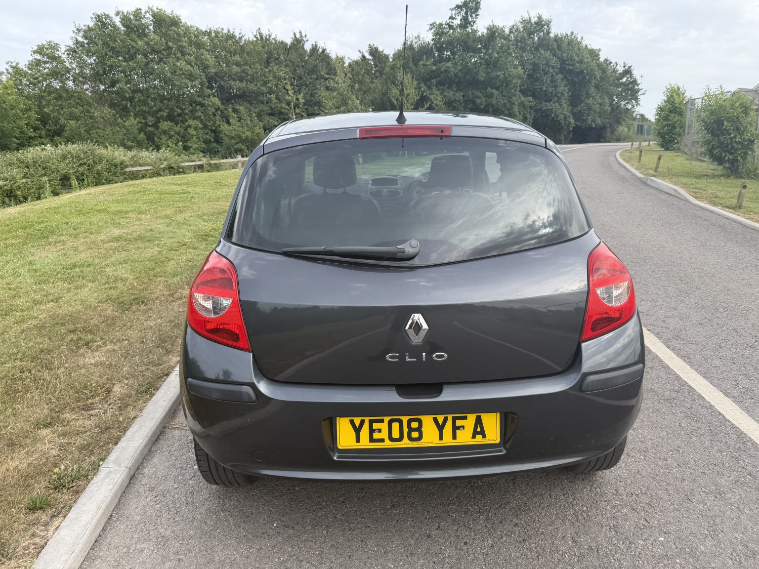 2008 Renault CLIO 1.2 TCe 16v Dynamique S, exterior view 4