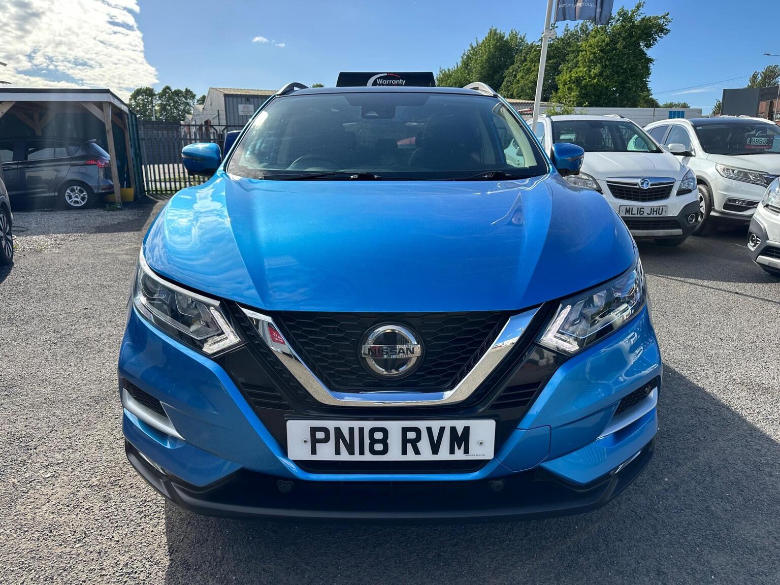 2018 Nissan QASHQAI 1.2 DIG-T N-Connecta Euro 6 (s/s) 5dr, exterior view 2
