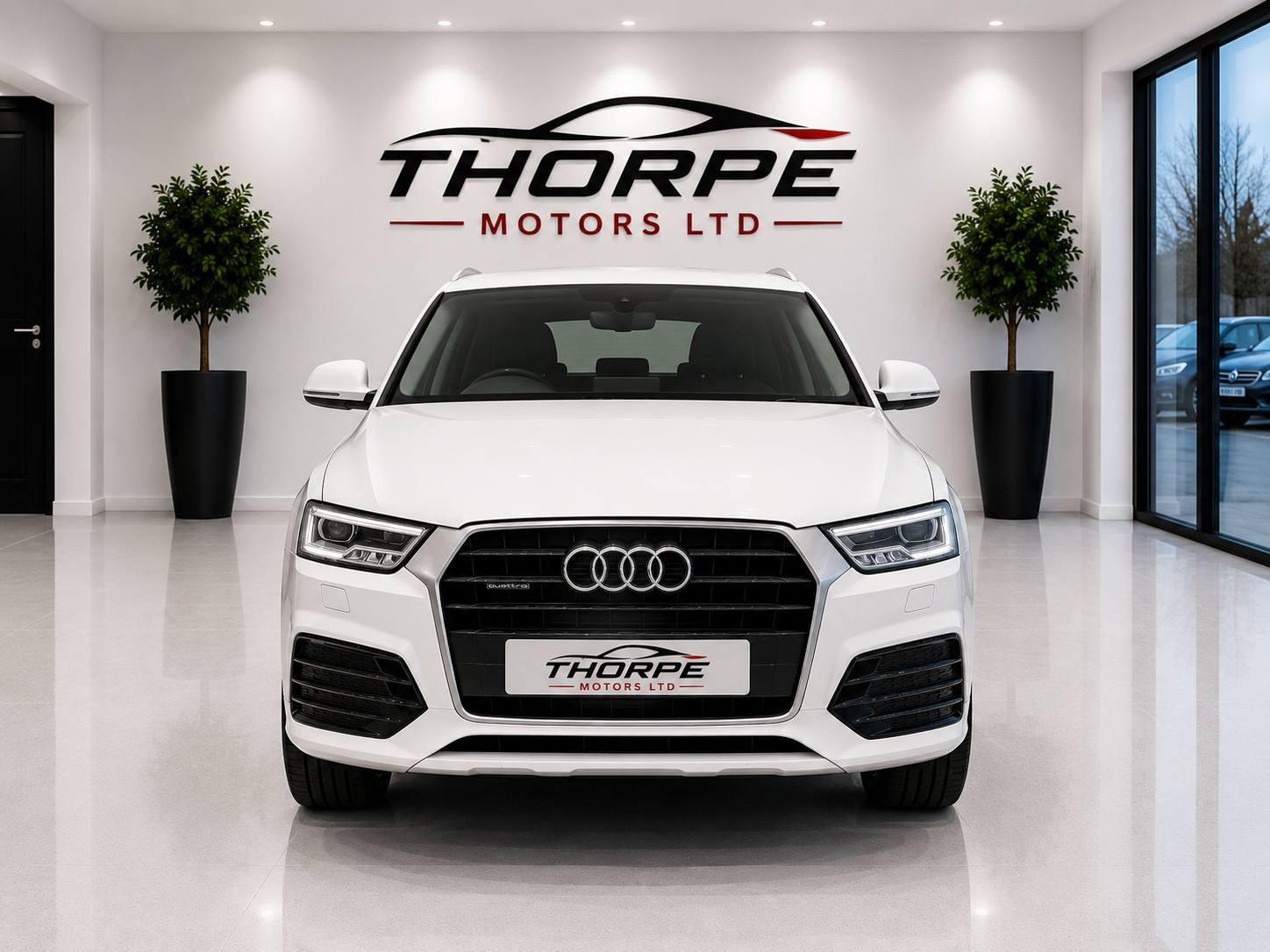 2016 Audi Q3 2.0 TDI S line Plus, exterior view 2