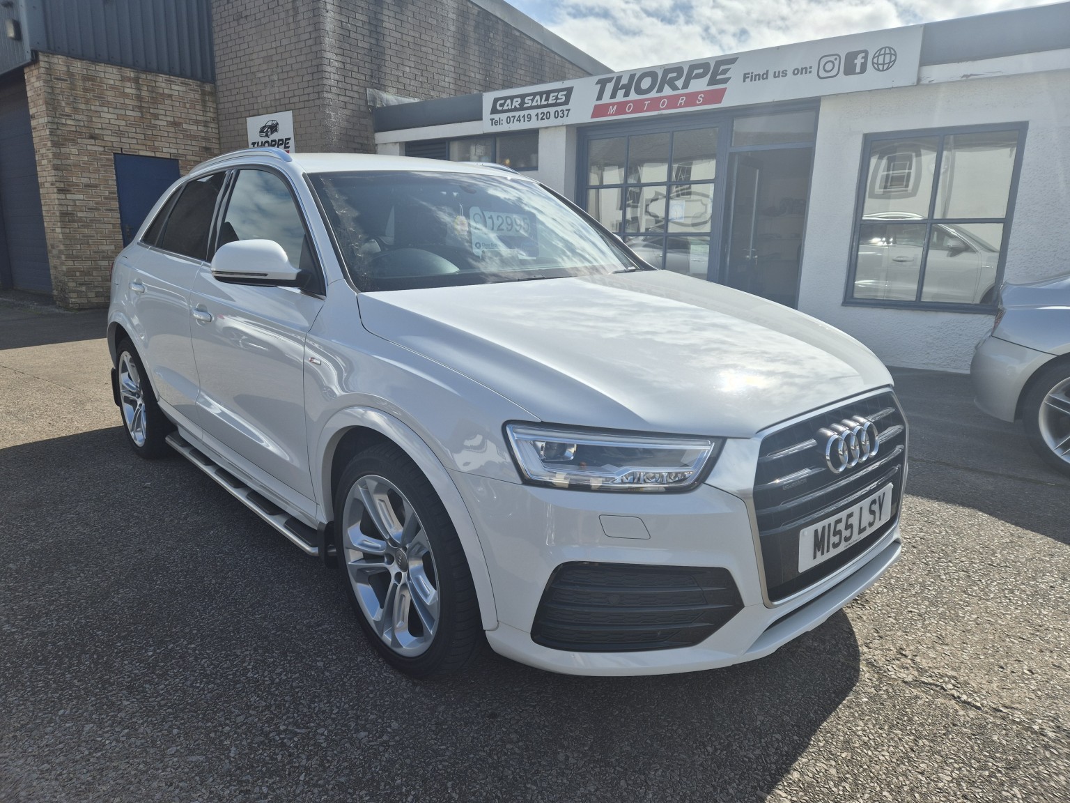 2016 Audi Q3 2.0 TDI S line Plus, exterior view 4
