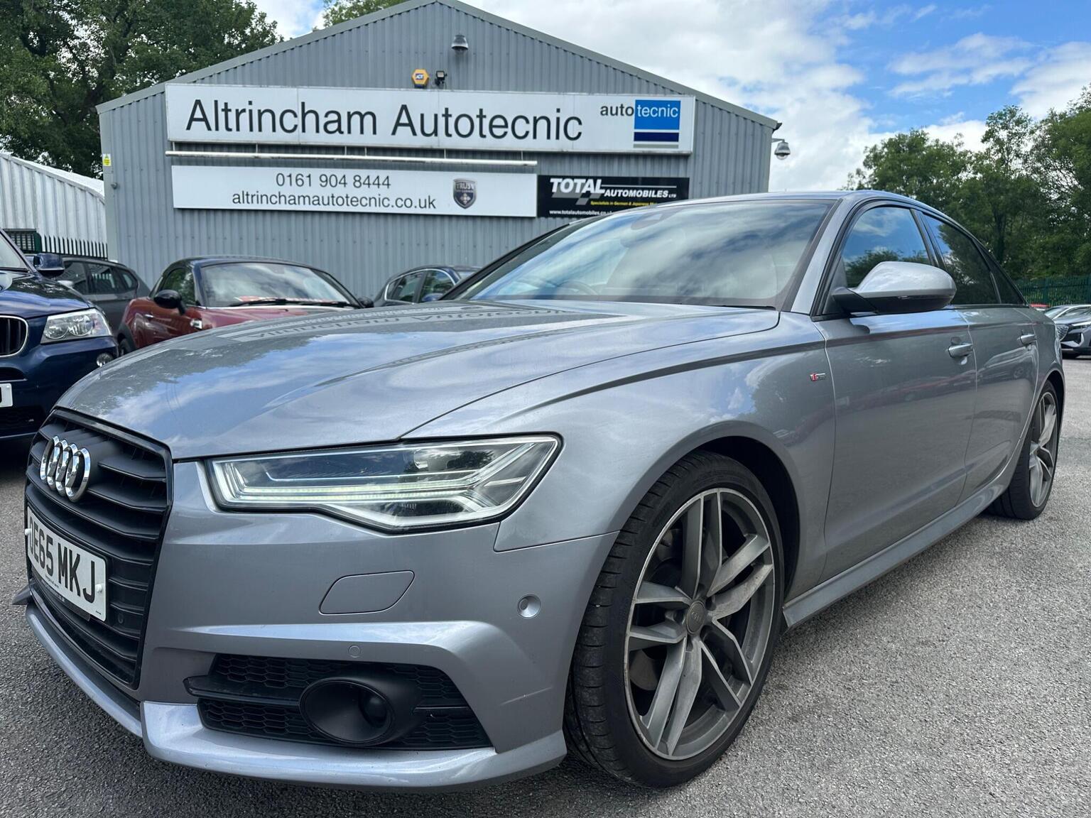 2015 Audi A6 SALOON 3.0 TDI V6 Black Edition S Tronic quattro Euro 6 (s/s) 4dr for sale, exterior front view