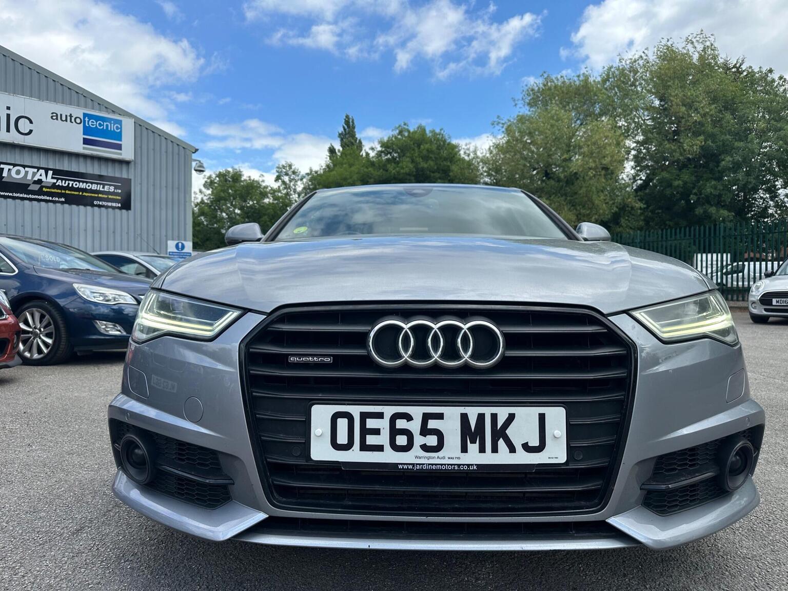 2015 Audi A6 SALOON 3.0 TDI V6 Black Edition S Tronic quattro Euro 6 (s/s) 4dr, exterior view 3