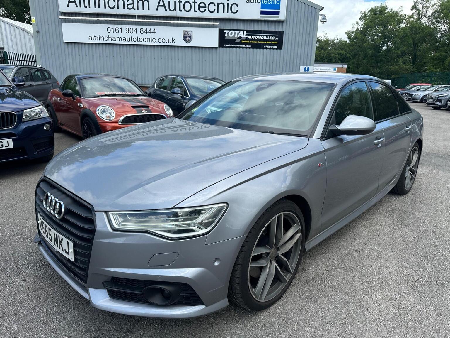 2015 Audi A6 SALOON 3.0 TDI V6 Black Edition S Tronic quattro Euro 6 (s/s) 4dr, exterior view 4