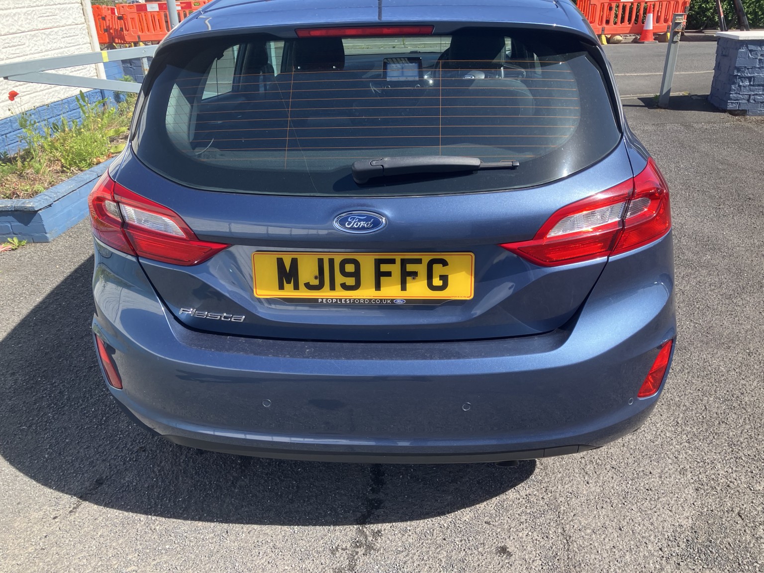2019 Ford FIESTA 1.0 T EcoBoost Zetec, exterior view 3