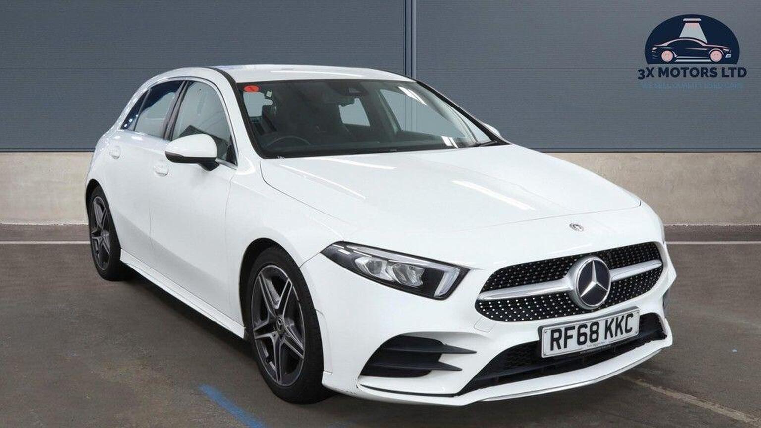 2018 Mercedes-Benz A CLASS 1.3 A180 AMG Line 7G-DCT Euro 6 (s/s) 5dr for sale, exterior front view