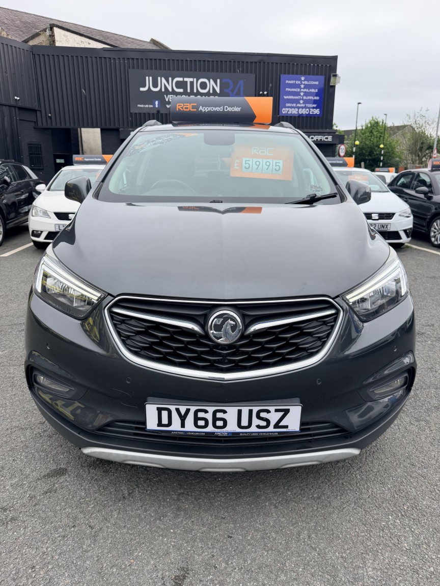 2017 Vauxhall MOKKA X 1.6 i Elite, exterior view 2