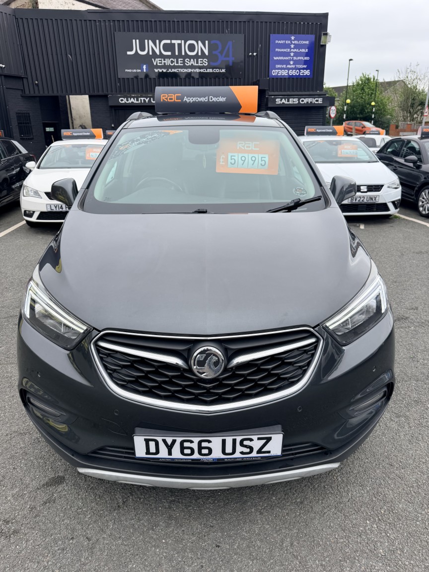 2017 Vauxhall MOKKA X 1.6 i Elite, exterior view 3