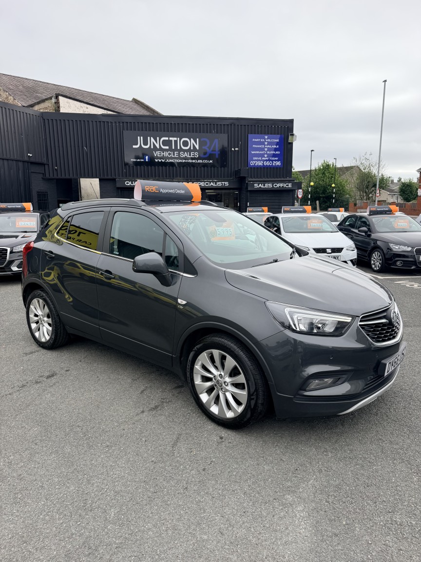 2017 Vauxhall MOKKA X 1.6 i Elite, exterior view 4