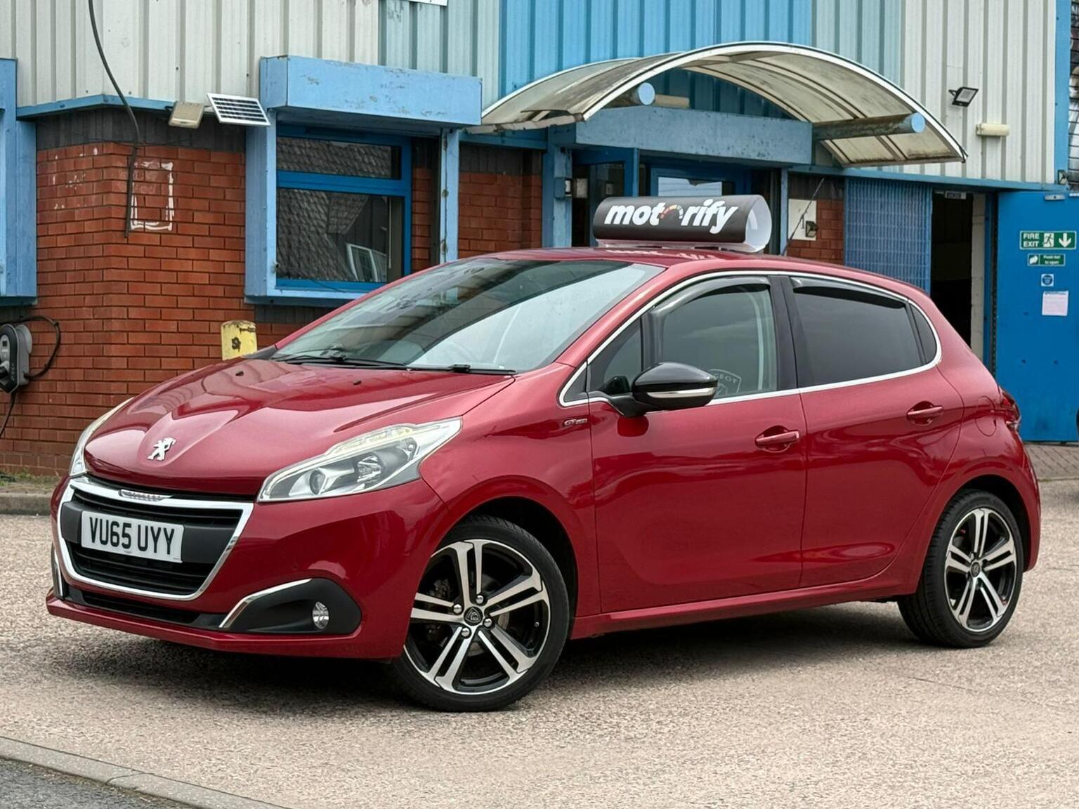 2015 Peugeot 208 1.2 PureTech GT Line Euro 6 (s/s) 5dr, exterior view 2