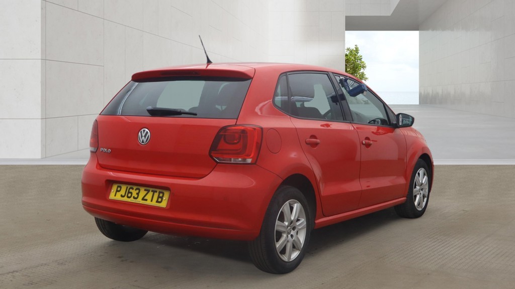 2013 Volkswagen POLO 1.2 Match Edition, exterior view 4