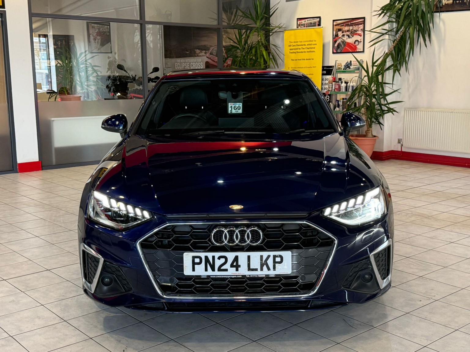 2024 Audi A4 2.0 TFSI 40 S line(cat-s), exterior view 4