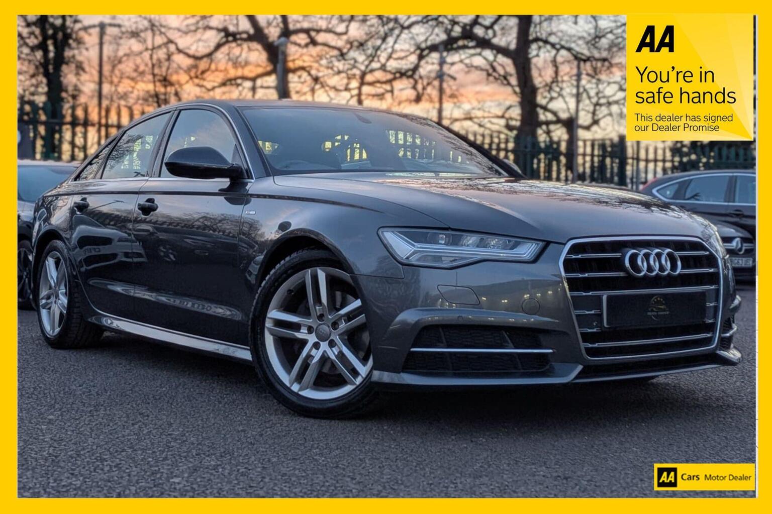 2018 Audi A6 SALOON 2.0 TDI ultra S line S Tronic Euro 6 (s/s) 4dr for sale, exterior front view